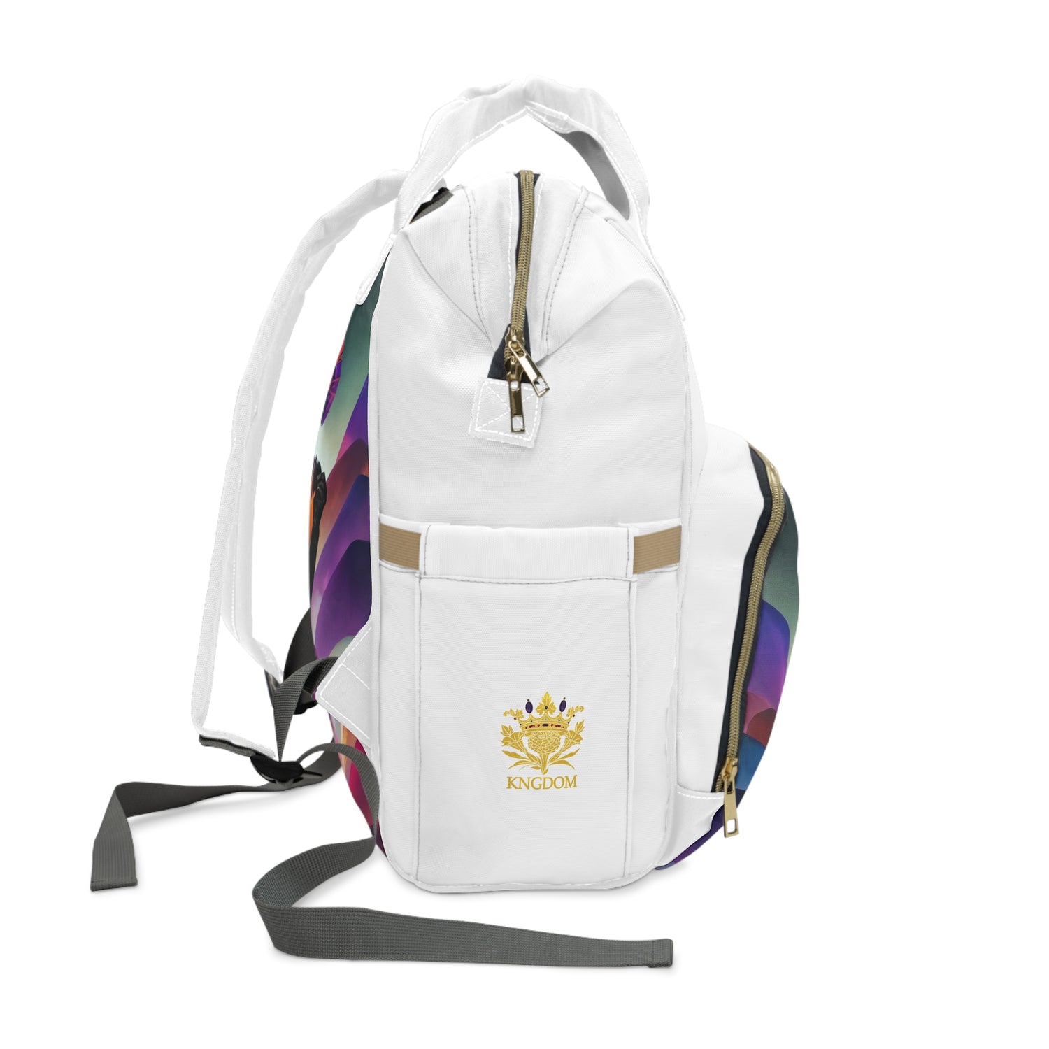 &quot;H.E.R&quot; (Heroism/Eagerness/Relevant)- Multifunctional Backpack W/ Kngdom Logo