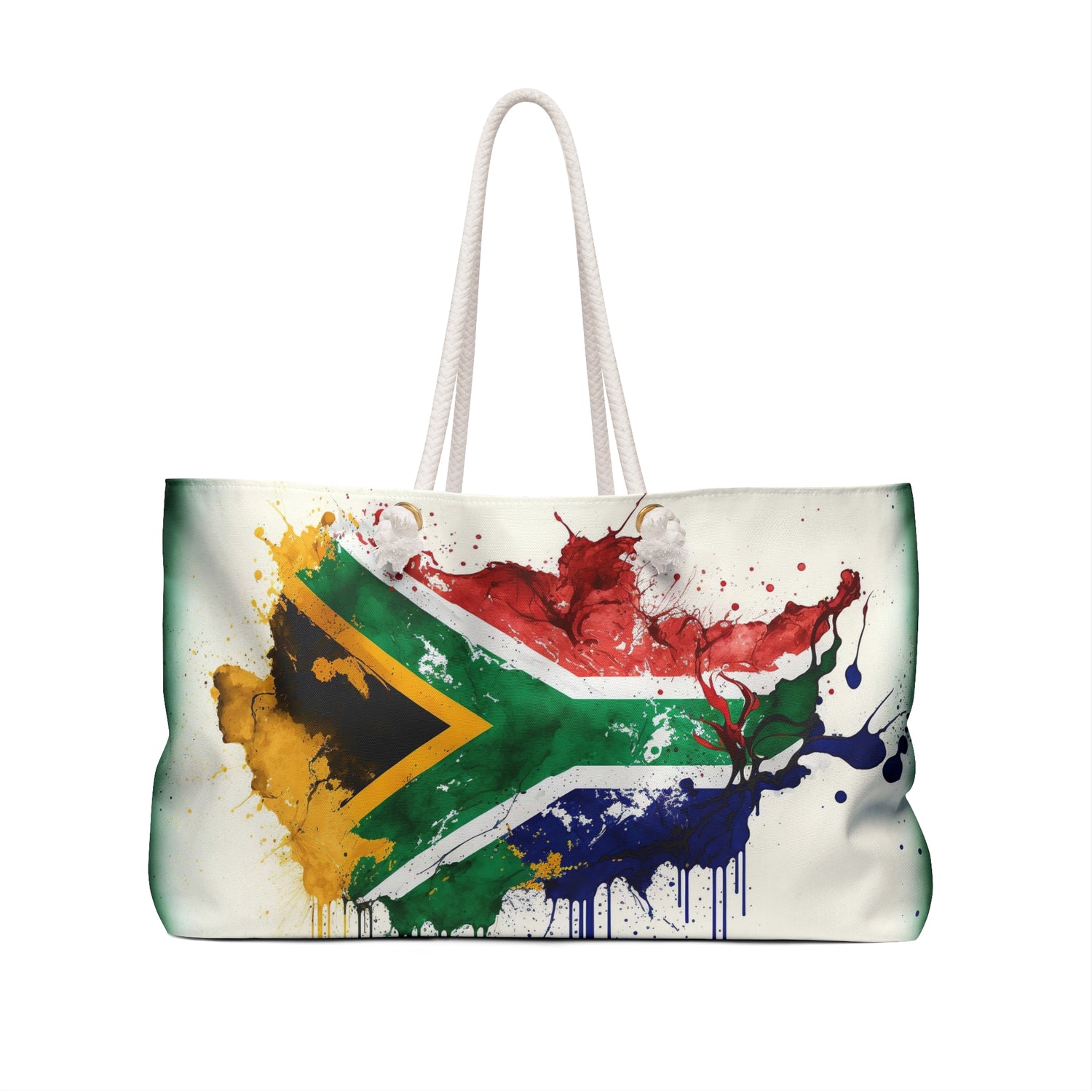 MOTHERLAND- &quot;Mandela&quot;- Weekender Bag W/ Blk Kngdom Logo