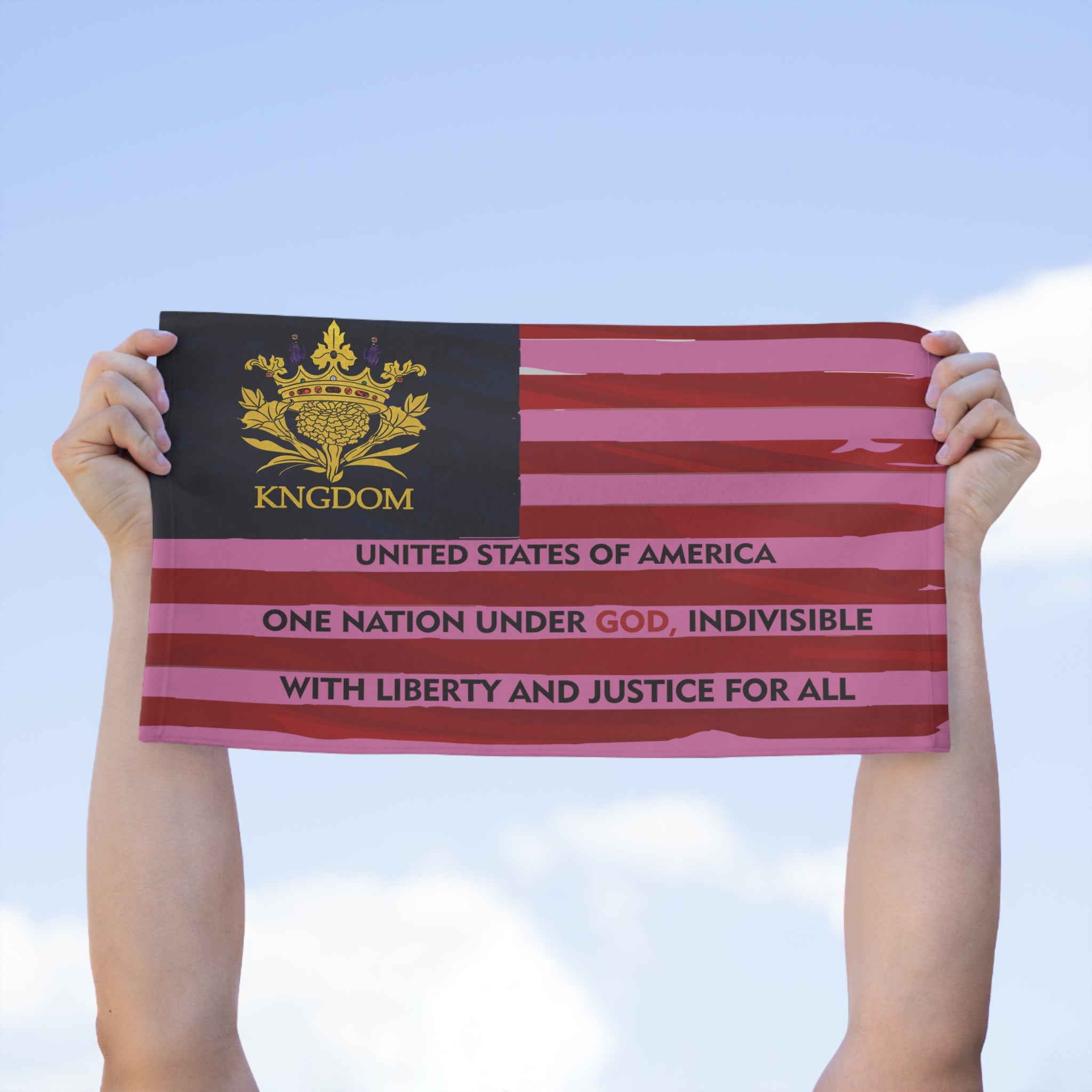 &quot;WE ARE AMERICA&quot;- The Universal Sports &quot;Rally Towel&quot;