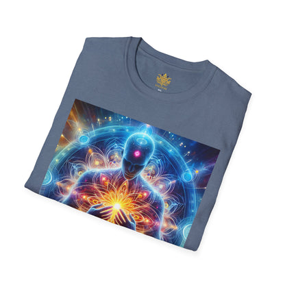 &quot;DIVINE ENERGY&quot;- Unisex Softstyle T-Shirt W/ Kngdom Logo