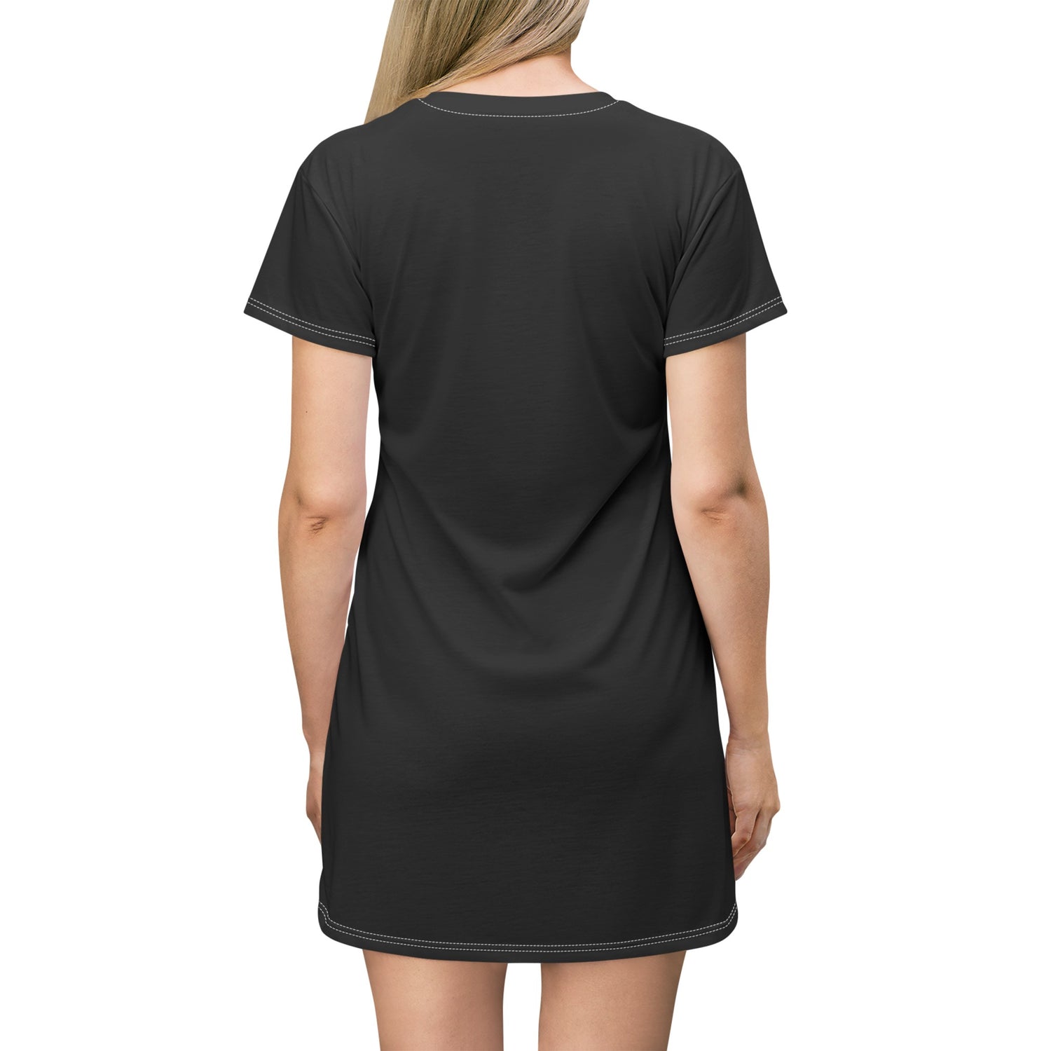 Kngdom &quot;DRIP&quot;- Culture Not For Sale T-Shirt Dress W/ Blk Kngdom Logo