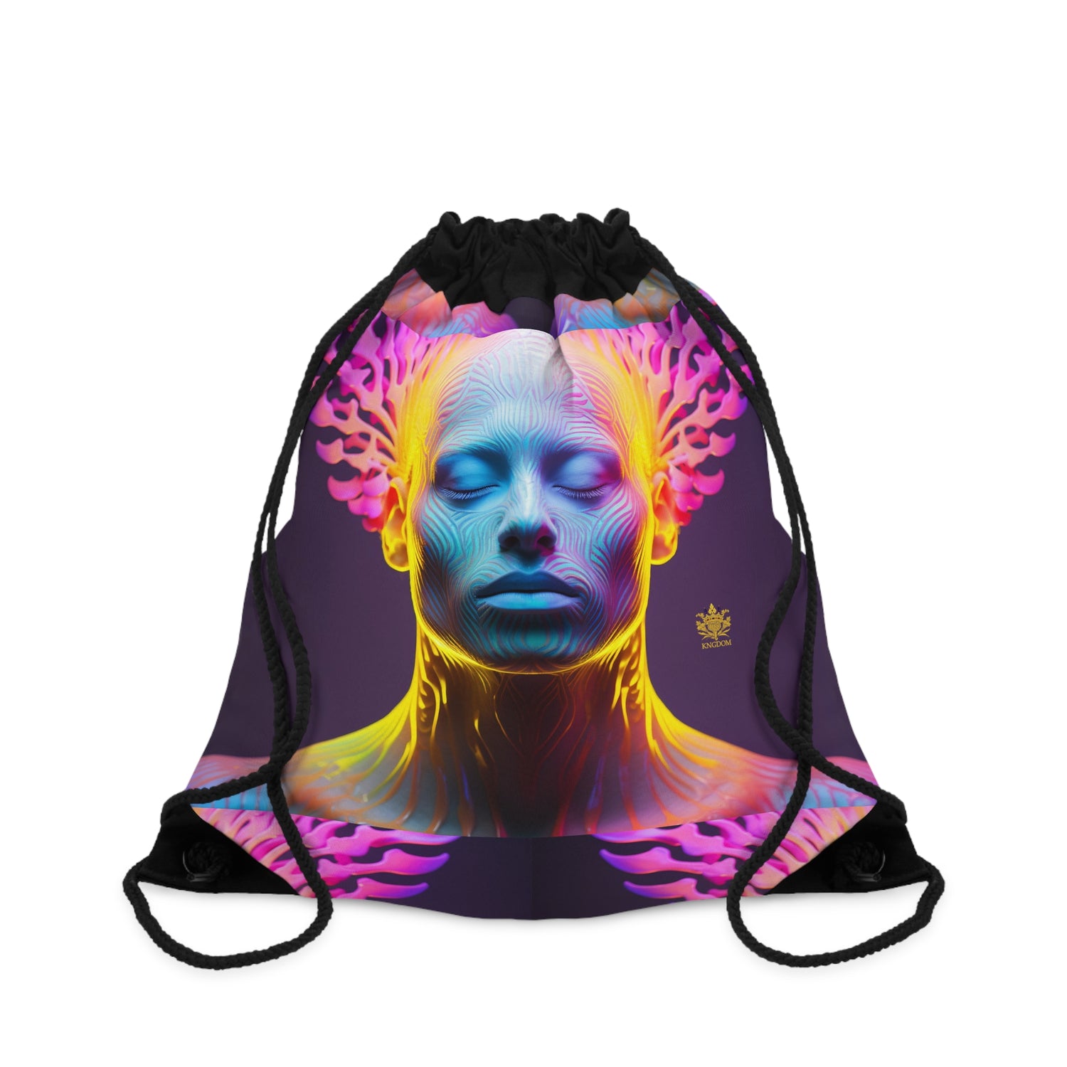 &quot;AWAKENING&quot;- Drawstring Bag W/ Kngdom Logo