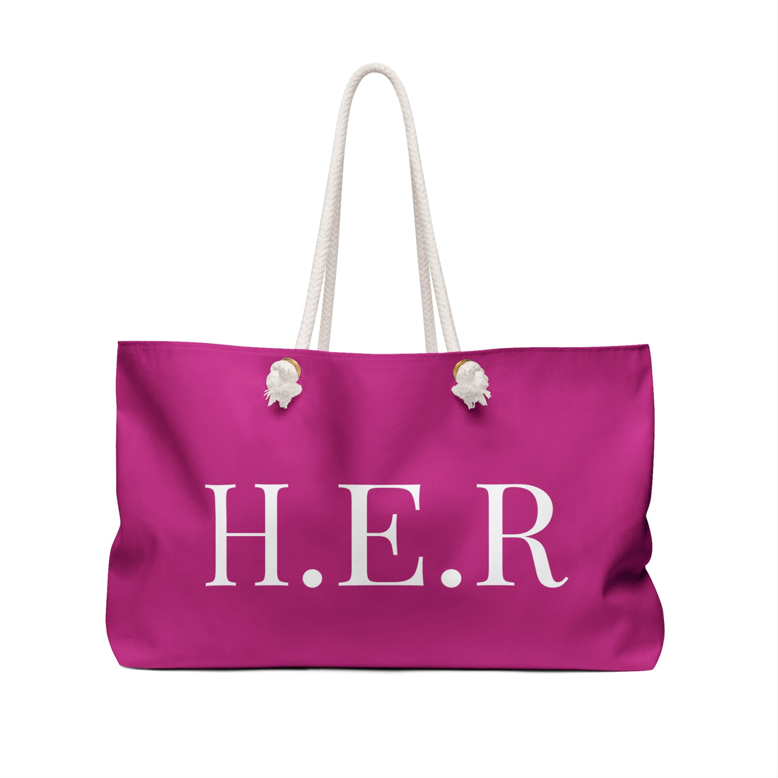 &quot;H.E.R&quot; (Heroism/Eagerness/Relevant)- Weekender Bag W/ Kngdom Logo