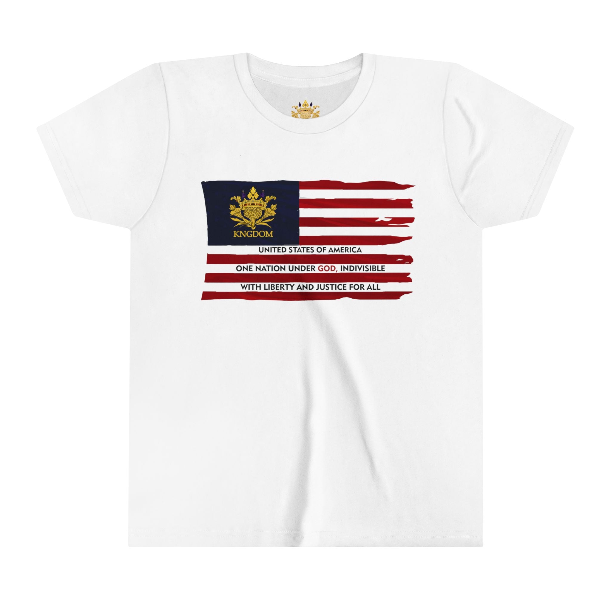 &quot;WE ARE AMERICA&quot;- Youth Short Sleeve Tee