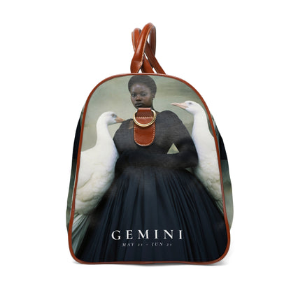 H.E.R &quot;GEMINI&quot;- Vegan Leather Self-Expression Waterproof Travel Bag W/ Kngdom Logo