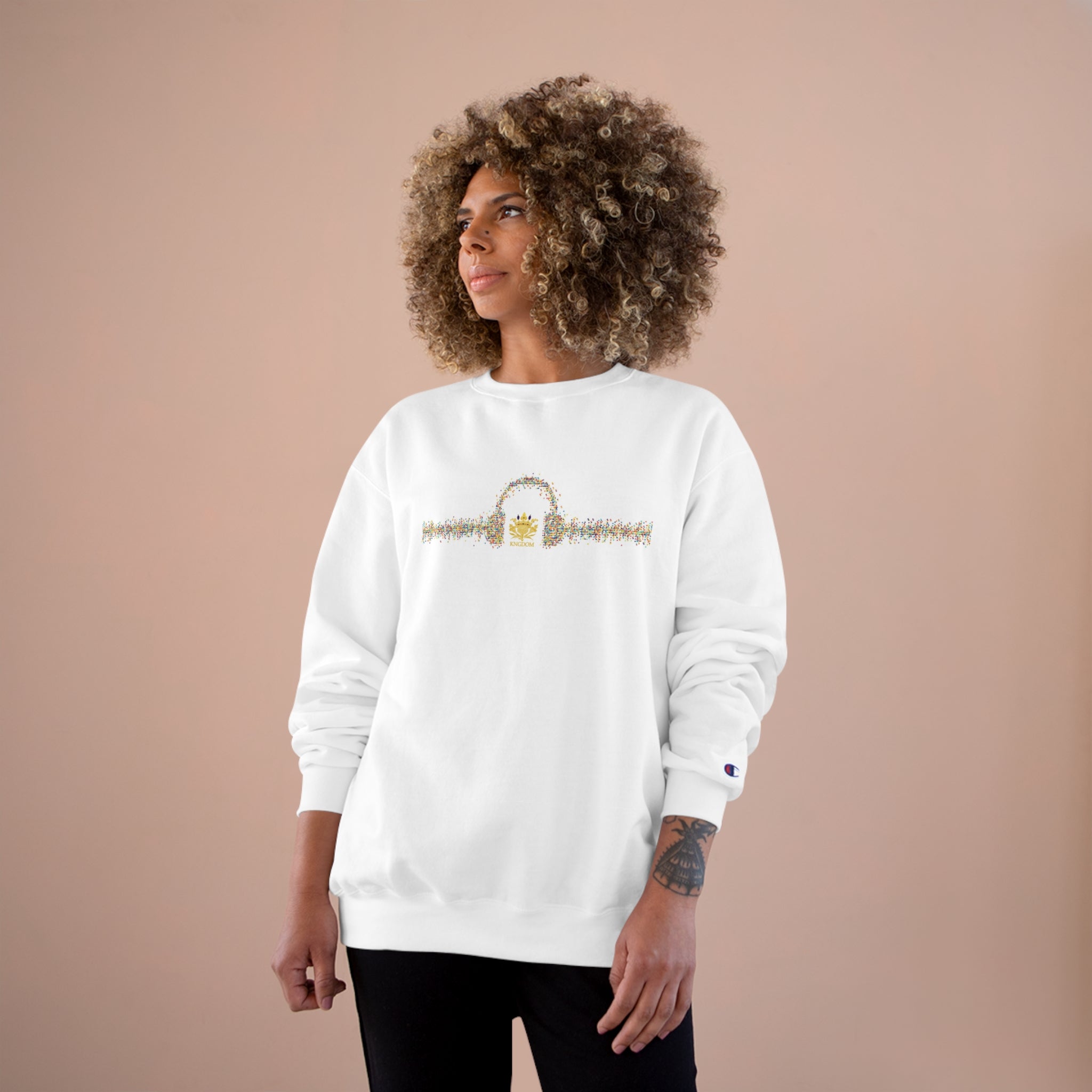 &quot;Become Your Own MOVEMENT&quot;- Unisex Champion Sweatshirt W/ Kngdom Logo