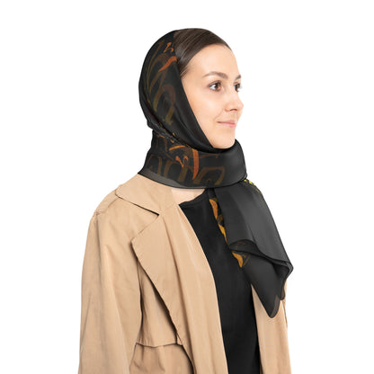 The World Of Allah- Poly/Chiffon Scarf W/ Kngdom Logo