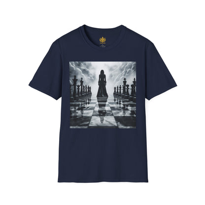 &quot;CHECKMATE&quot;: camiseta suave para mujer con logotipo de Kingdom 