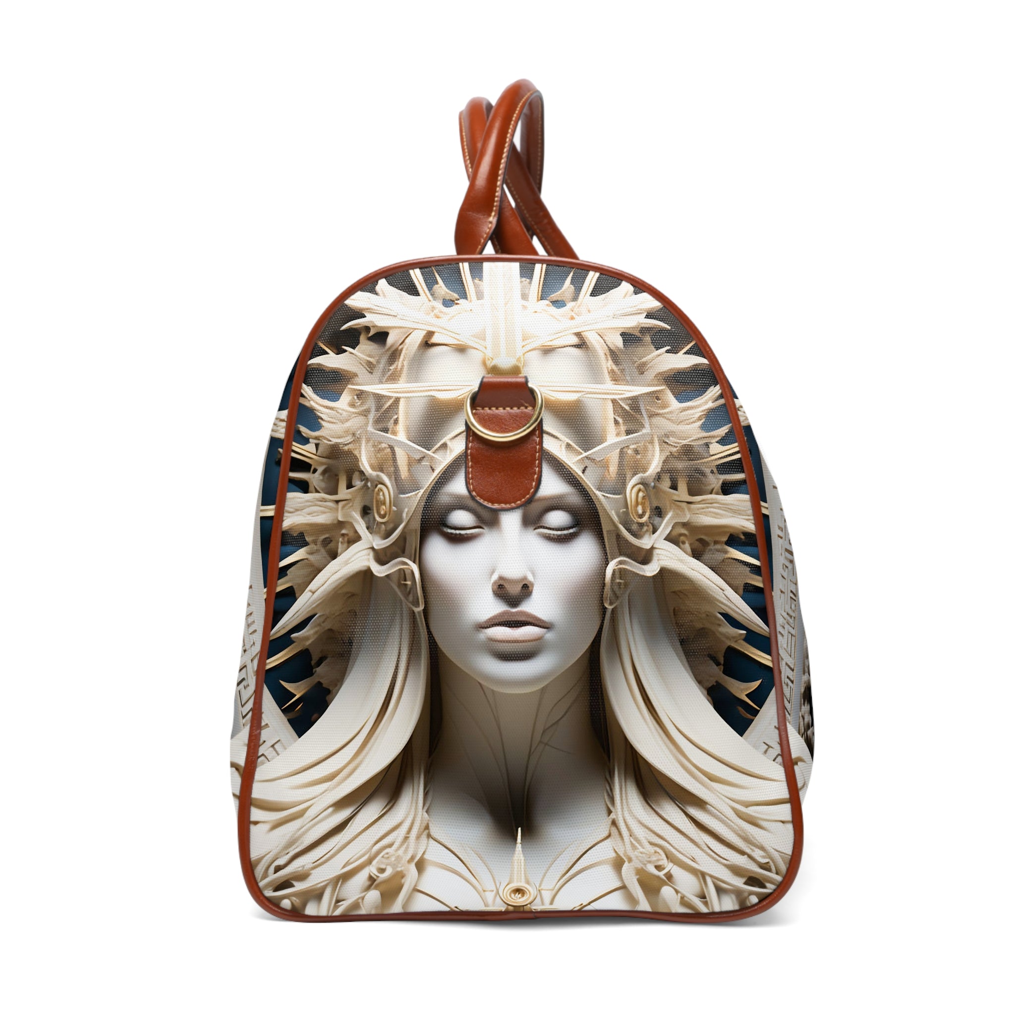 H.E.R &quot;GODDESS WITHIN&quot;- Vegan Leather Self-Expression Waterproof Travel Bag W/ Blk Kngdom Logo