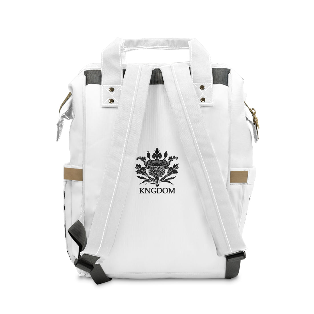 H.E.R (Heroism/Eagerness/Relevant) - Multifunctional Backpack W/ Blk Kngdom Logo