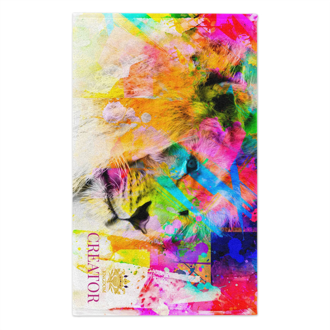 CREATOR &quot;Lion&quot; Design Image- Rally Towel W/Kngdom Logo