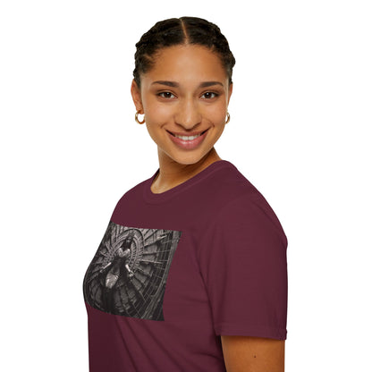 &quot;CHAKRA&quot;- Unisex Softstyle T-Shirt W/ Blk Kngom Logo