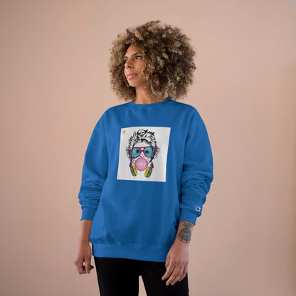 Kngdom &quot;DRIP&quot; (COOL MONKEY)- Unisex Champion Sweatshirt W/ Kngodm Logo