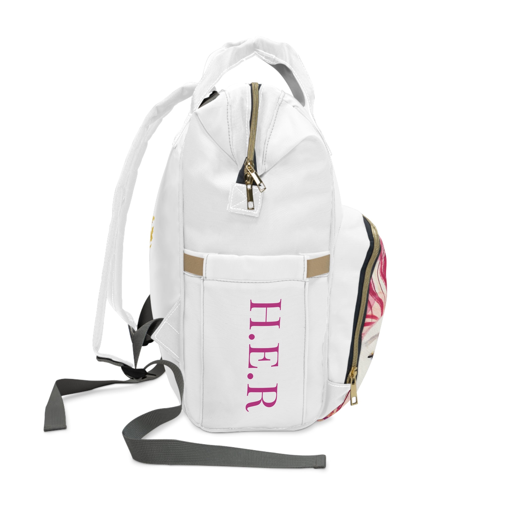 &quot;H.E.R&quot; (Heroism/Eagerness/Relevant)- Multifunctional Backpack W/ Kngdom Logo