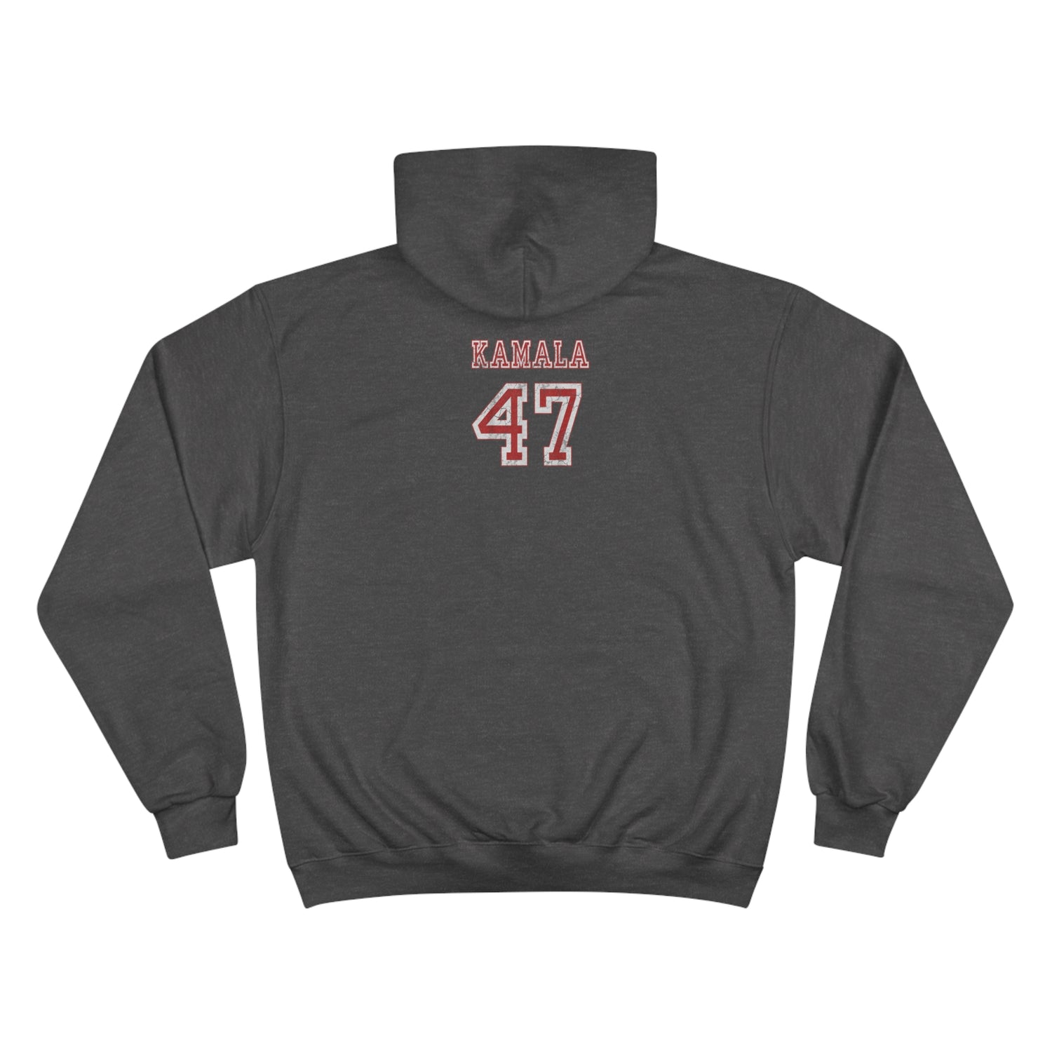 &quot;KAMALA 47&quot;- Unisex Champion Hoodie W/ Kngdom Logo