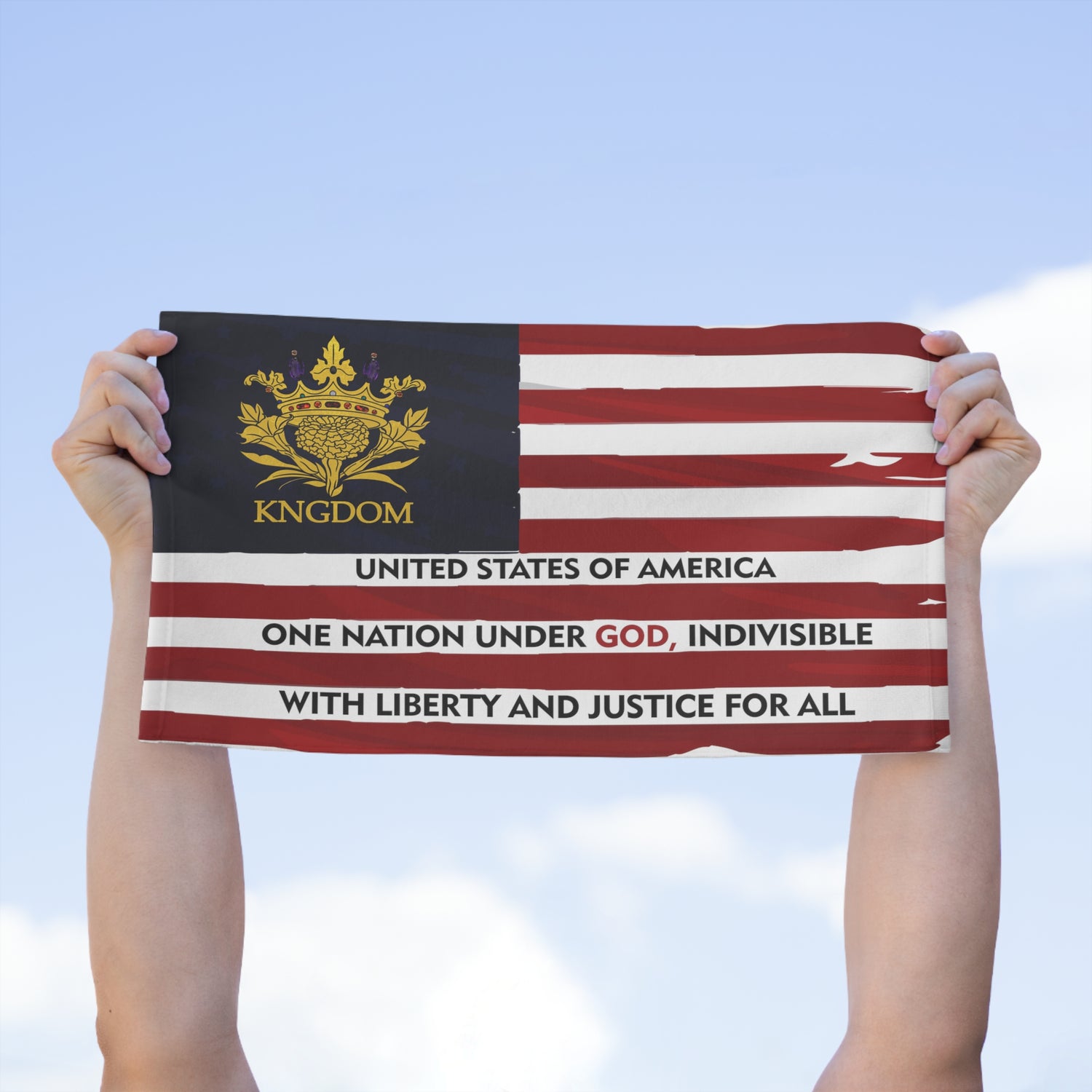 &quot;WE ARE AMERICA&quot;- The Universal Sports Rally Towel