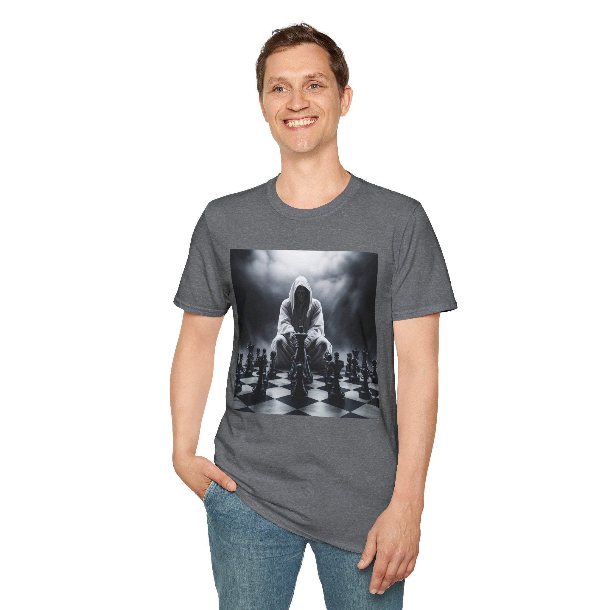 &quot;CHECKMATE&quot;: camiseta de estilo suave para hombre con logotipo de Kingdom 