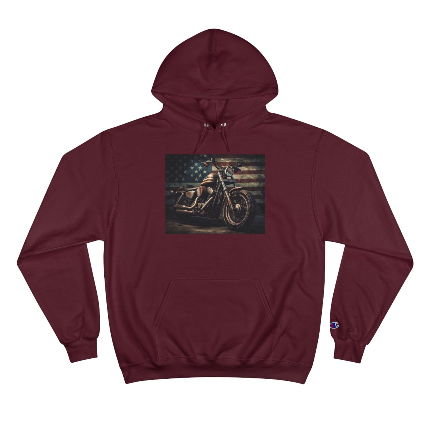 (HARRIS 2024)- Unisex Champion Hoodie W/ Kngdom Logo