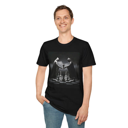 &quot;CHECKMATE&quot;: camiseta unisex de estilo suave con logotipo de Kingdom 