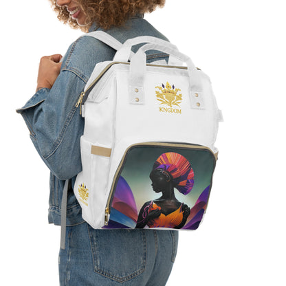 &quot;H.E.R&quot; (Heroism/Eagerness/Relevant)- Multifunctional Backpack W/ Kngdom Logo