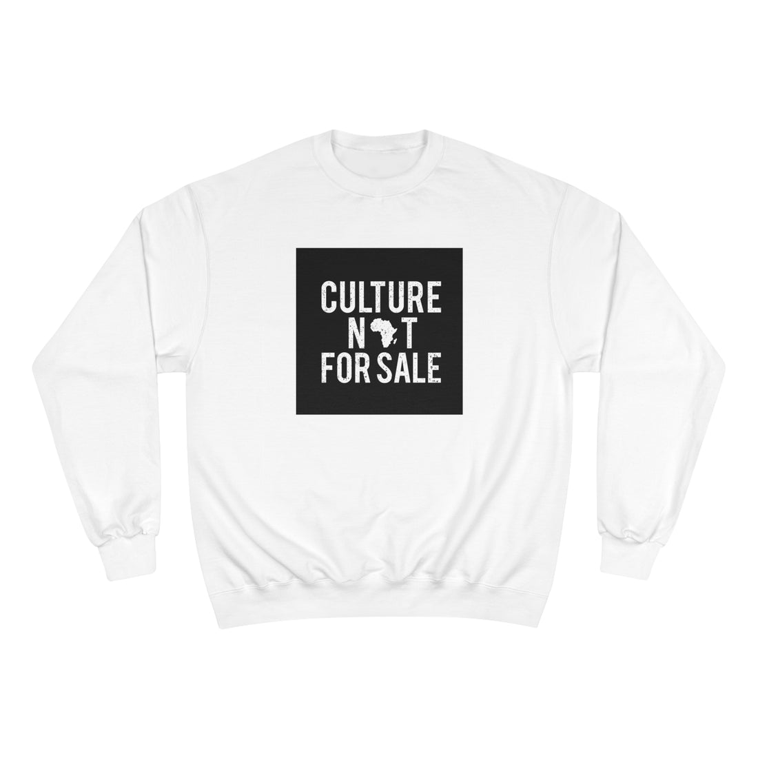 Kngdom &quot;DRIP&quot; (Culture Not For Sale)- Unisex Champion Sweatshirt W/ Back Side Kngdom Logo