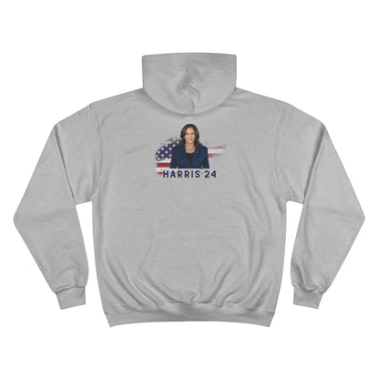 &quot;MADAM PRESIDENT&quot; HARRIS 2024- Unisex Champion Hoodie W/ Kngdom Logo