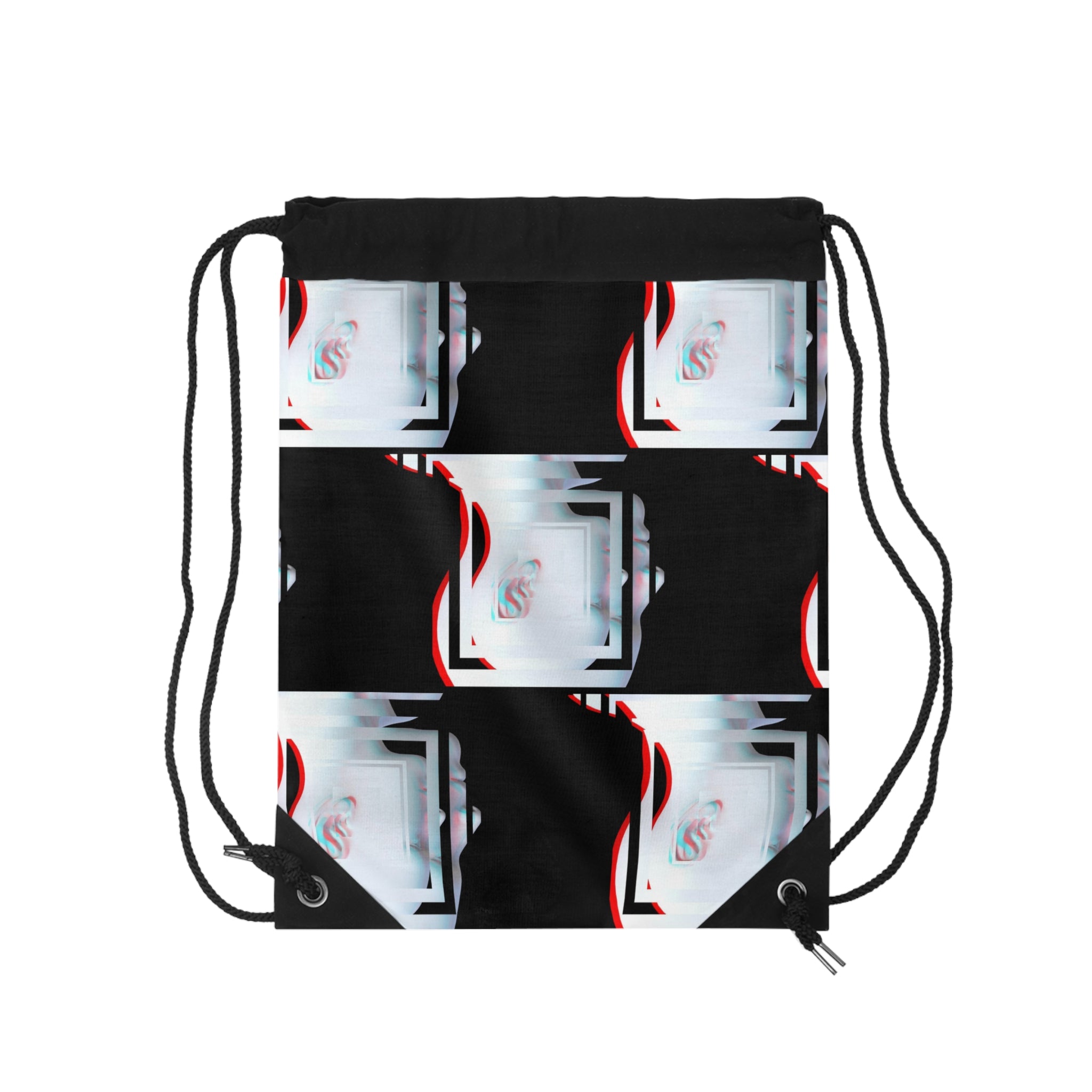 EXCLUSIVE &quot;KNGDOM&quot; EDITION- &quot;SELF-EMPOWERMENT OVER TRAUMA&quot;- Drawstring Bag W/ Blk Kngdom Logo