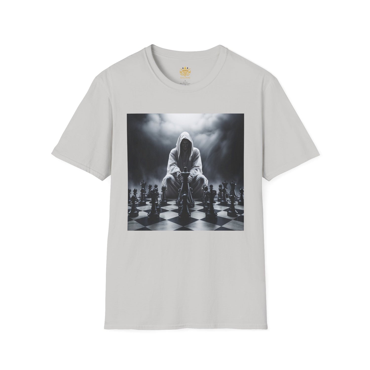 &quot;CHECKMATE&quot;: camiseta de estilo suave para hombre con logotipo de Kingdom 