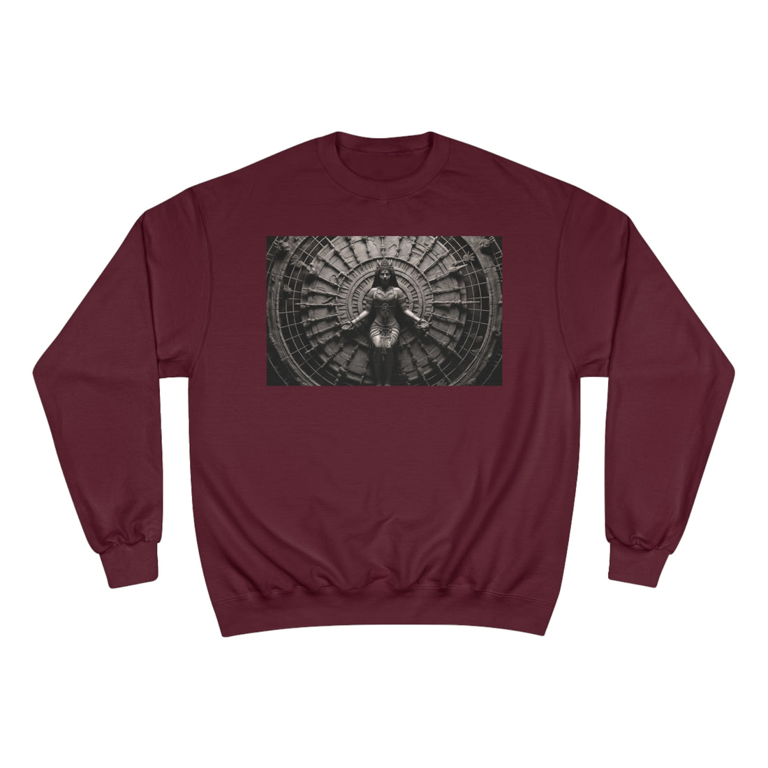 &quot;CHAKRA&quot;- Unisex Champion Sweatshirt W/ Blk Kngdom Logo