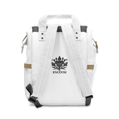 Kngdom &quot;DRIP&quot; (COOL MONKEY)- Multifunctional Diaper Backpack W/ BLK Kngdom Logo