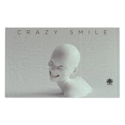 CRAZY SMILE &quot;INSANITY&quot;- Rally Towel W/ Blk Kngdom Logo