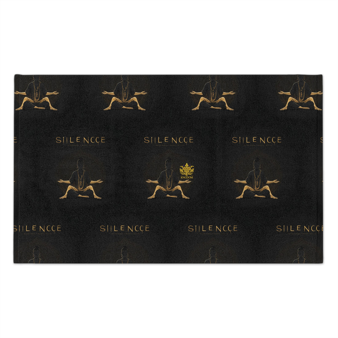 &quot;SILENCE IS A SOURCE OF GREAT STRENGTH&quot;- Spiritual Towel W/ Kngdom Logo