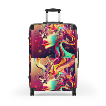 BEAUTIFUL &quot;INSANITY&quot;- Small/Med/Large Suitcases W/ Kngdom Logo