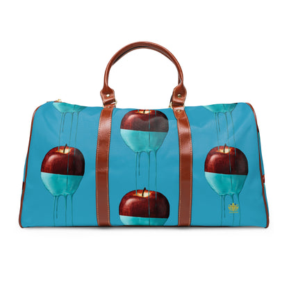 Kngdom (APPLE) &quot;DRIP&quot;- Vegan Leather Self-Expression Waterproof Travel Bag W/ Kngdom Logo