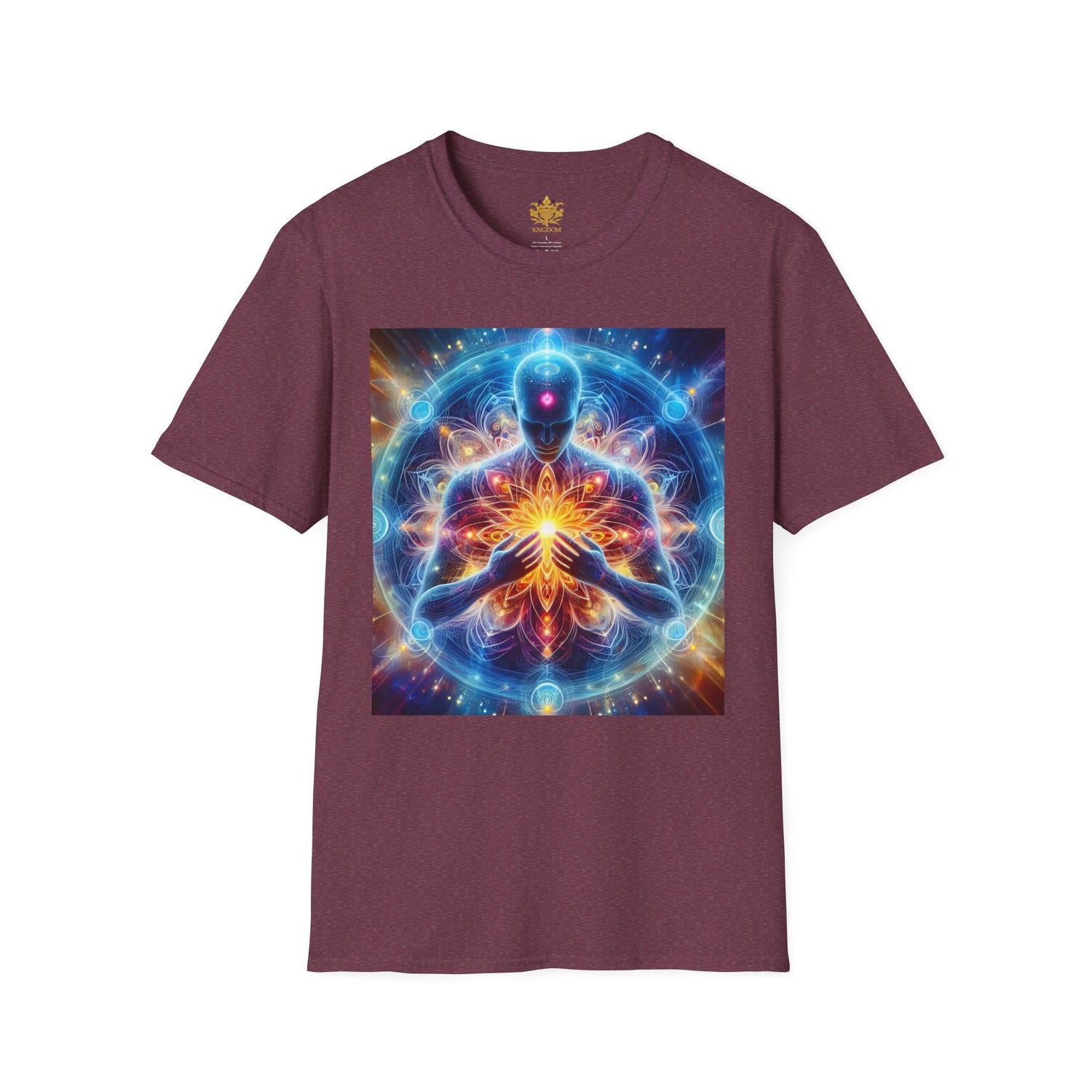 &quot;DIVINE ENERGY&quot;- Unisex Softstyle T-Shirt W/ Kngdom Logo