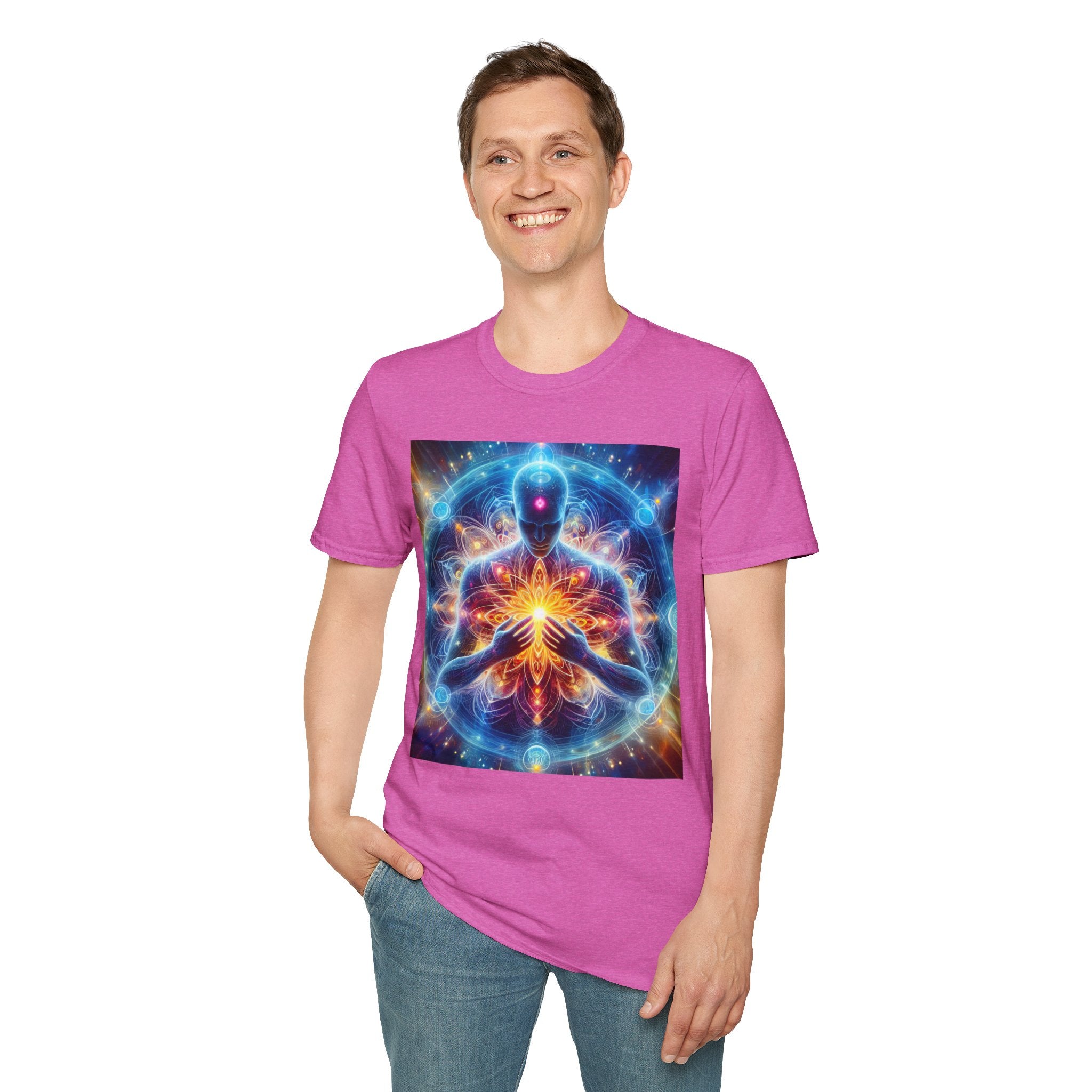 &quot;DIVINE ENERGY&quot;- Unisex Softstyle T-Shirt W/ Kngdom Logo