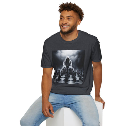 &quot;CHECKMATE&quot;: camiseta de estilo suave para hombre con logotipo de Kingdom 