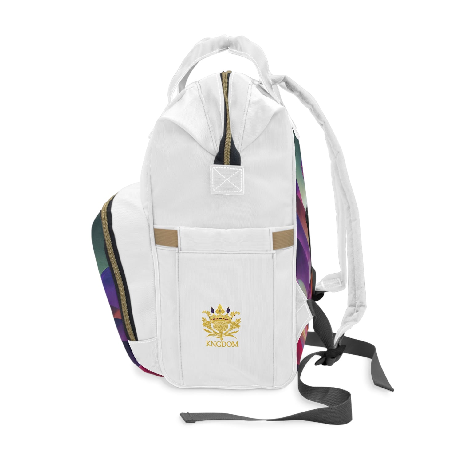 &quot;H.E.R&quot; (Heroism/Eagerness/Relevant)- Multifunctional Backpack W/ Kngdom Logo