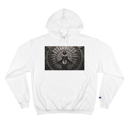 &quot;CHAKRA&quot;- Unisex Champion Hoodie W/ Blk Kngdom Logo