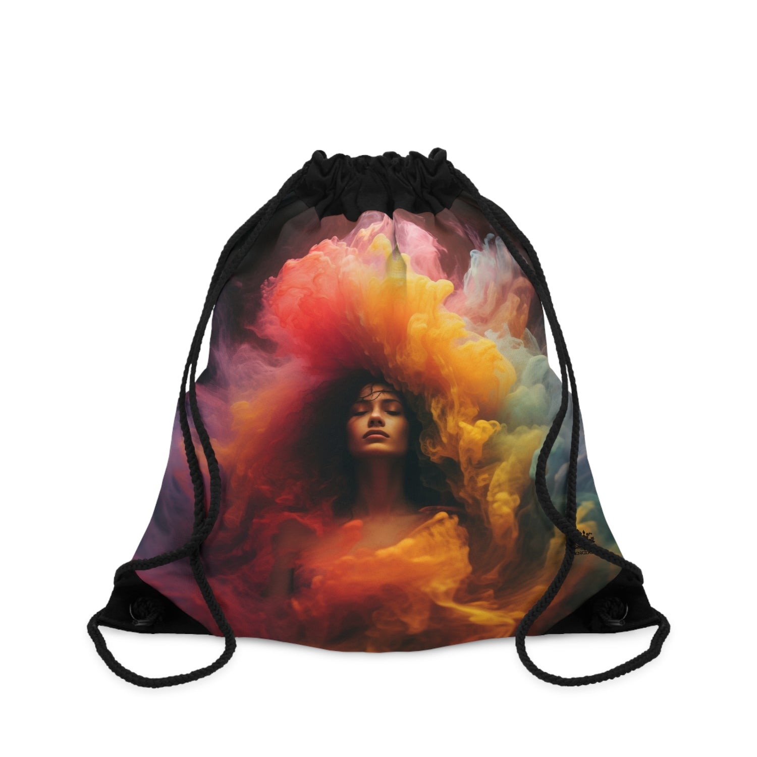 &quot;INNER PEACE&quot;- Drawstring Bag W/ Blk Kngdom Logo