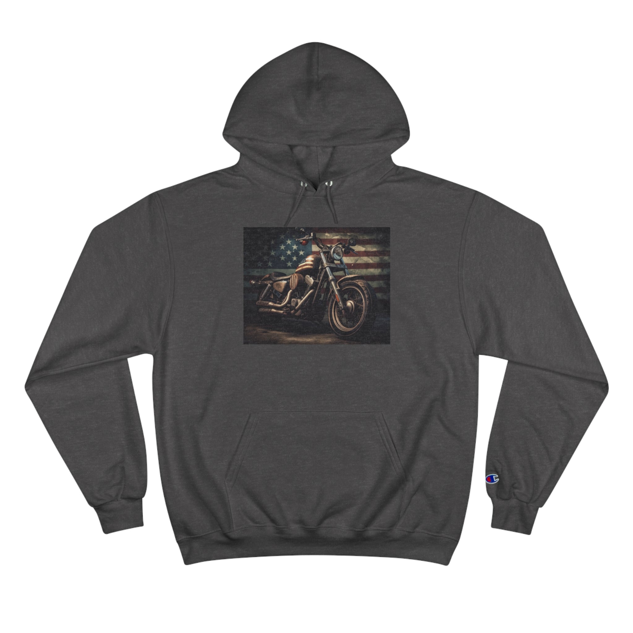 (HARRIS 2024)- Unisex Champion Hoodie W/ Kngdom Logo