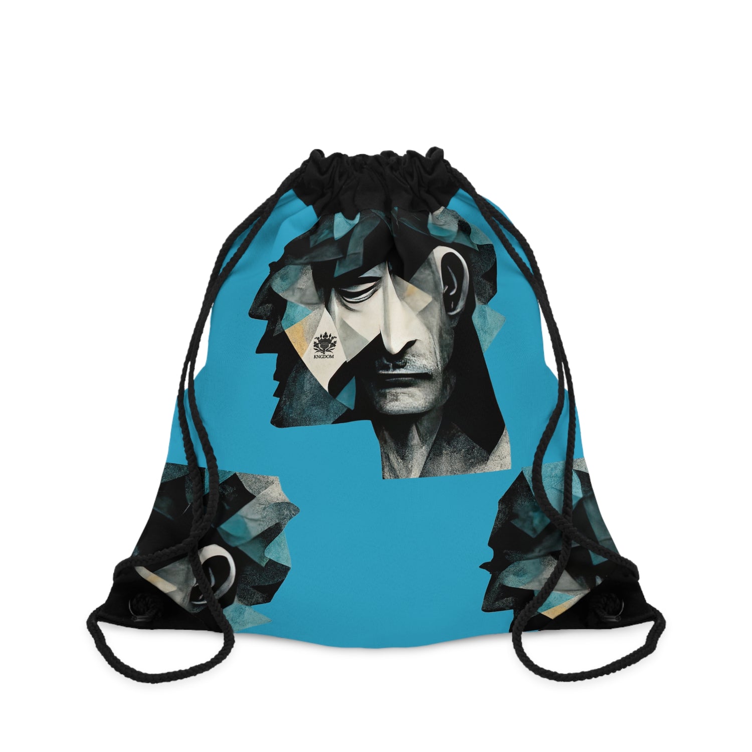 SANE &quot;INSANITY&quot;- Drawstring Bag W/ Blk Kngdom Logo