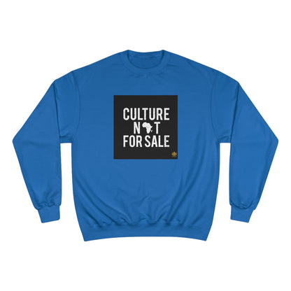 Kngdom &quot;DRIP&quot; (Culture Not For Sale)- Unisex Champion Sweatshirt W/ Kngdom Logo