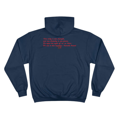 &quot;KAMALA HARRIS FOR THE PEOPLE 2024&quot;(QUOTE)- Unisex Champion Hoodie W/ Kngdom Logo