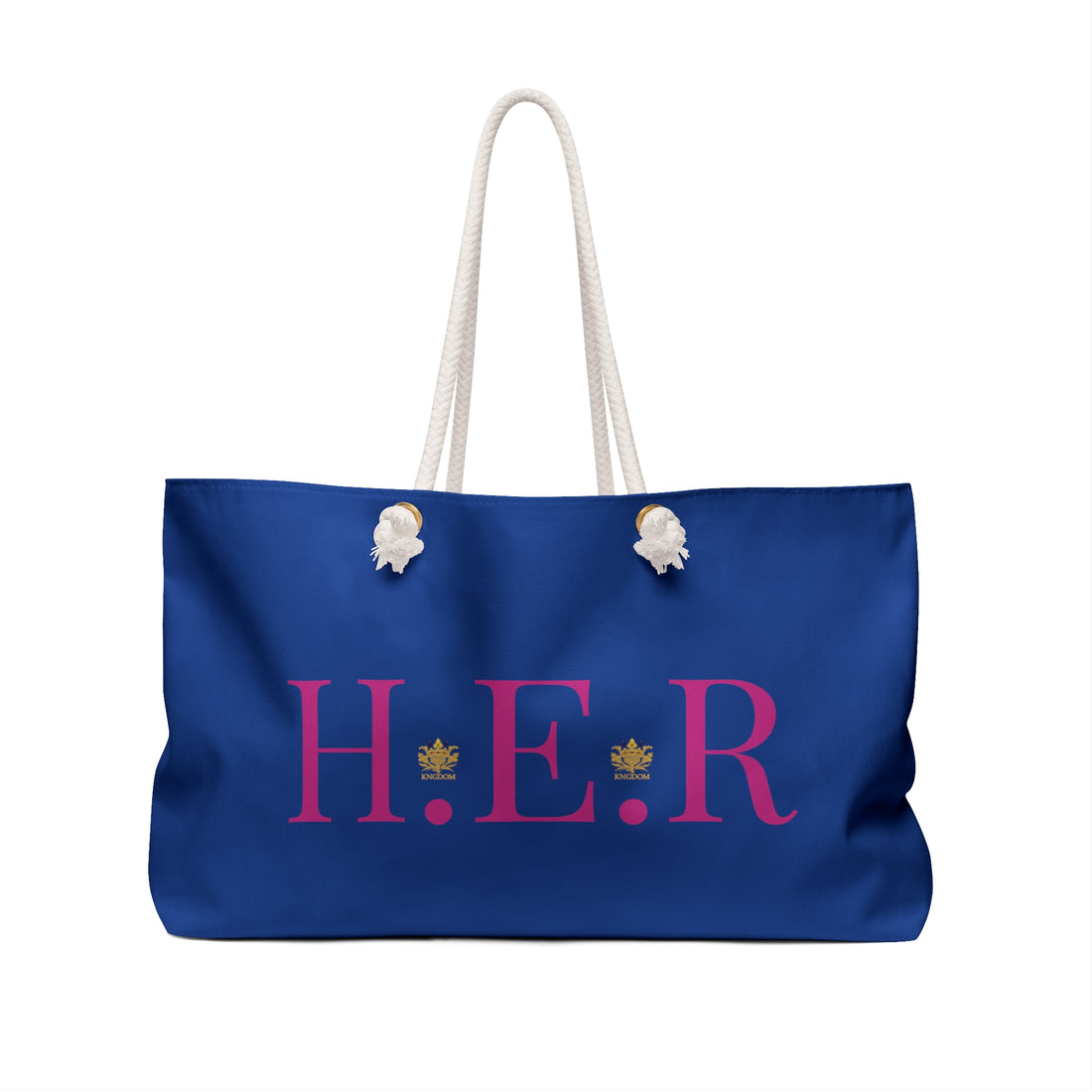 &quot;H.E.R&quot; (Heroism/Eagerness/Relevant)- Weekender Bag W/ Kngdom Logo