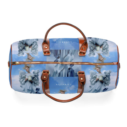 H.E.R &quot;AQUARIUS&quot;- Vegan Leather Self-Expression Waterproof Travel Bag W/ Kngdom Logo