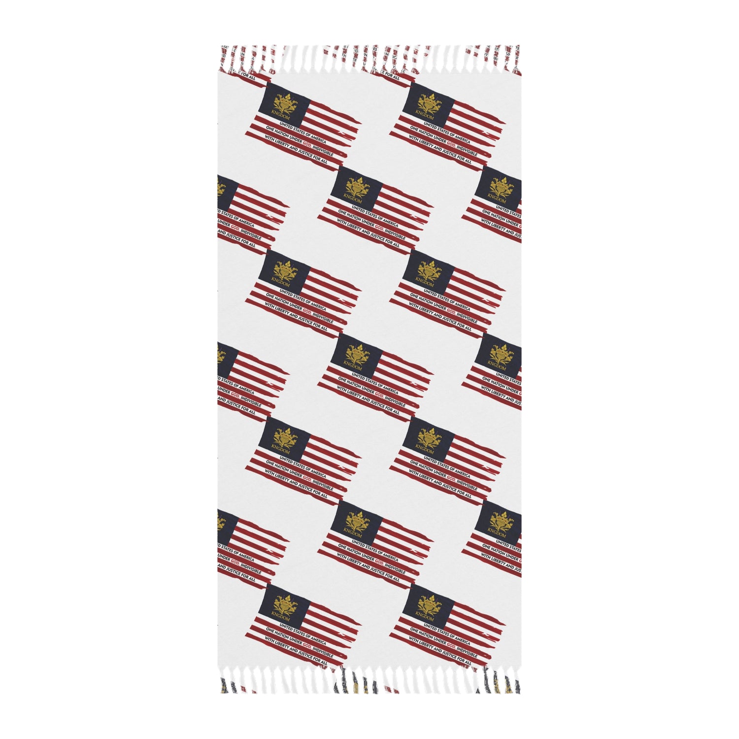 &quot;WE ARE AMERICA&quot;- Boho Beach Cloth