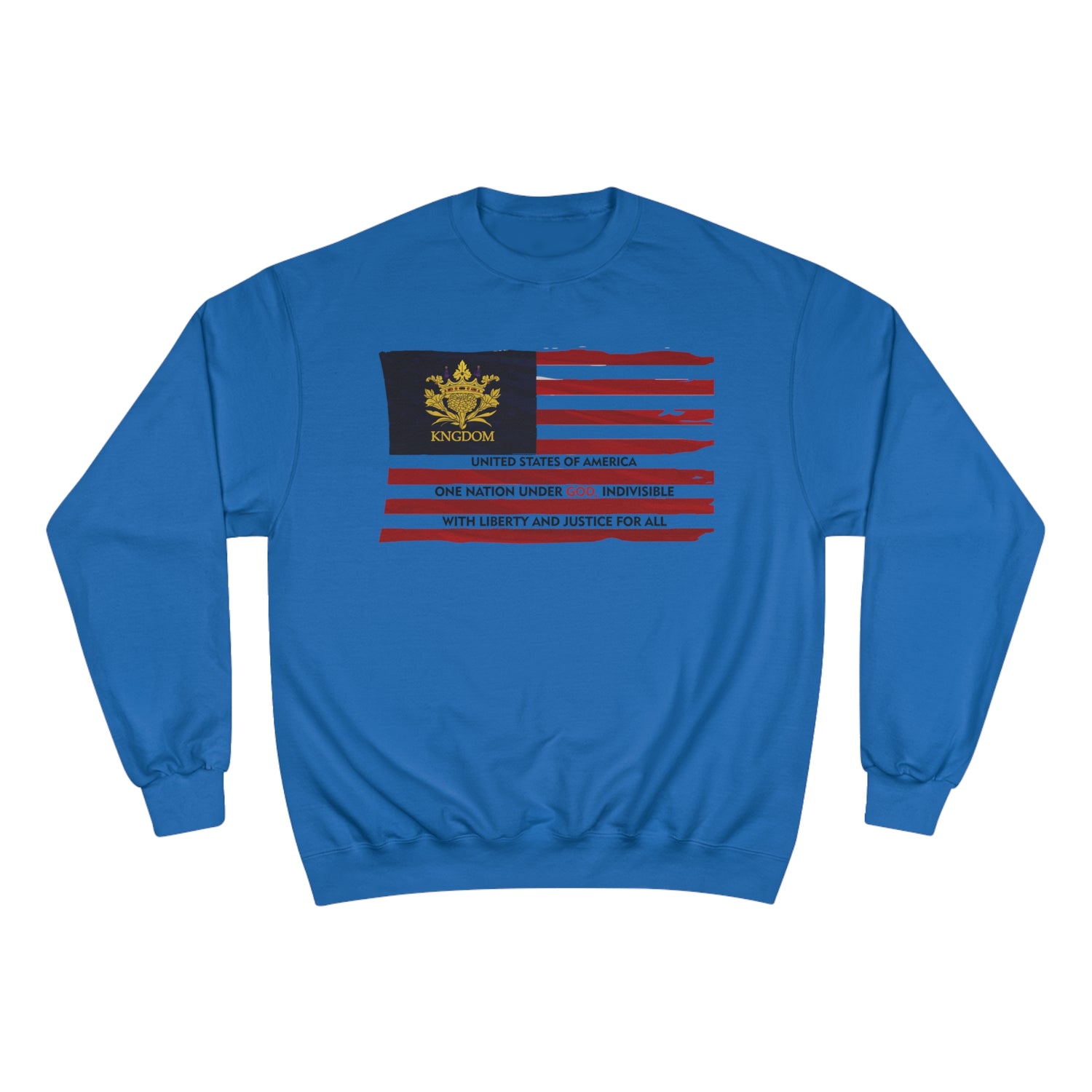 &quot;WE ARE AMERICA&quot;- Unisex Champion Sweatshirt