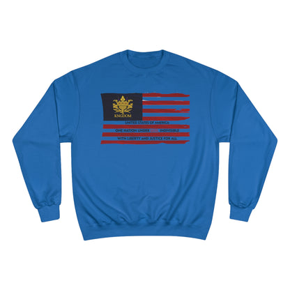 &quot;WE ARE AMERICA&quot;- Unisex Champion Sweatshirt