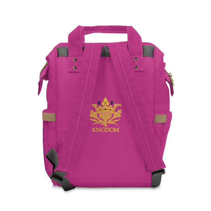 &quot;H.E.R&quot; (Heroism/Eagerness/Relevant)- Multifunctional Diaper Backpack W/ Kngdom Logo